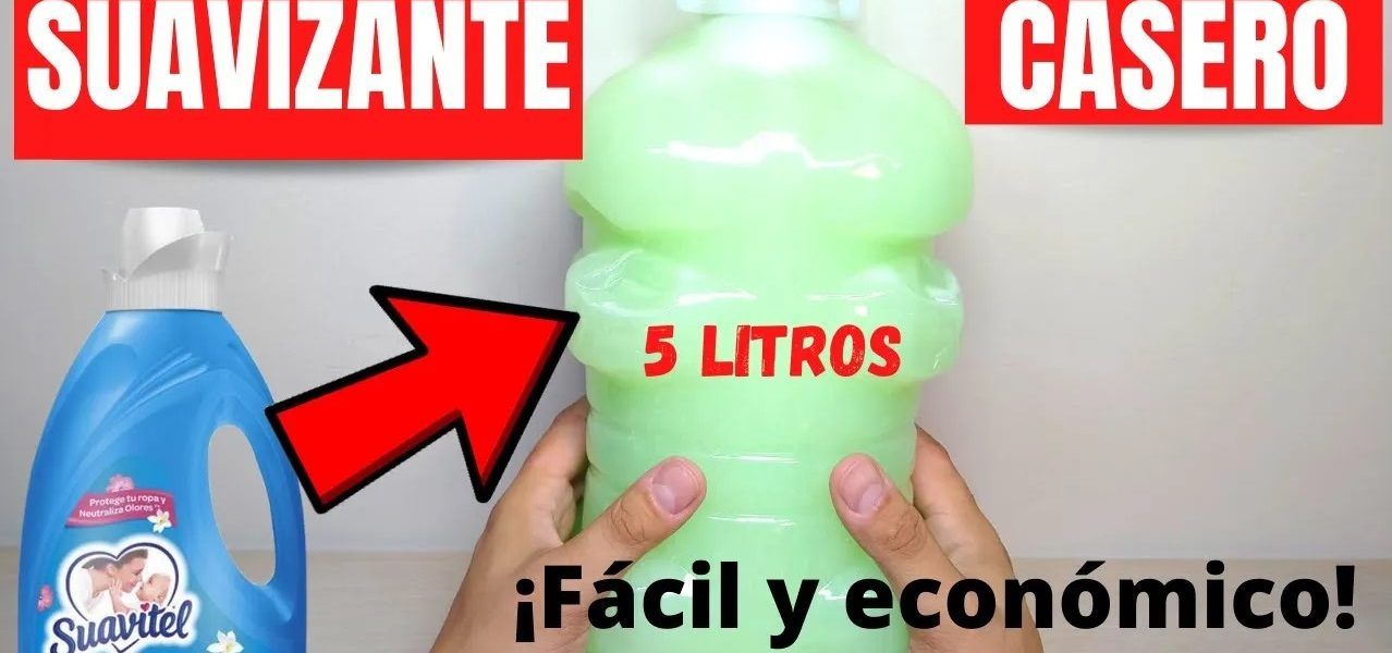 como hacer suavizante casero